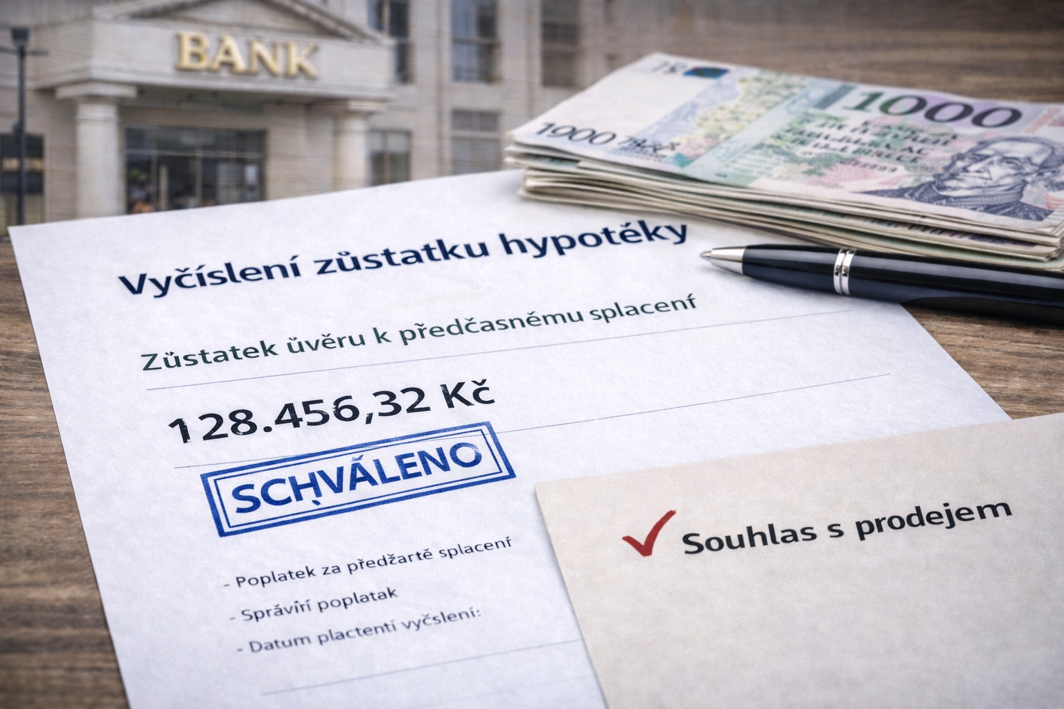 Jak prodat nemovitost s hypotékou